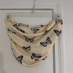 Butterfly Tube Top